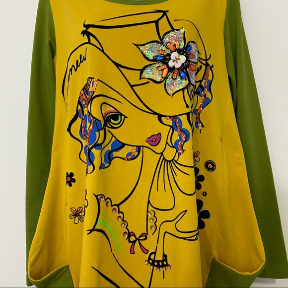 IB Diffusion Ladies Size Small Top - Picture 7 of 8